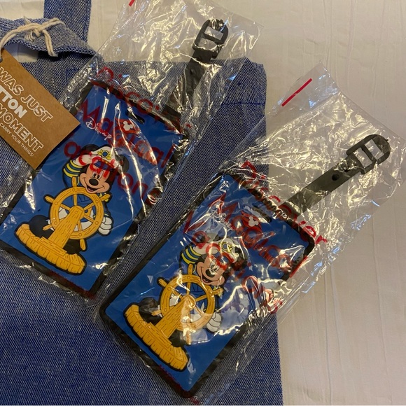 Disney Cruise Line Accessories - Disney cruise line Captain Mickey luggage tag